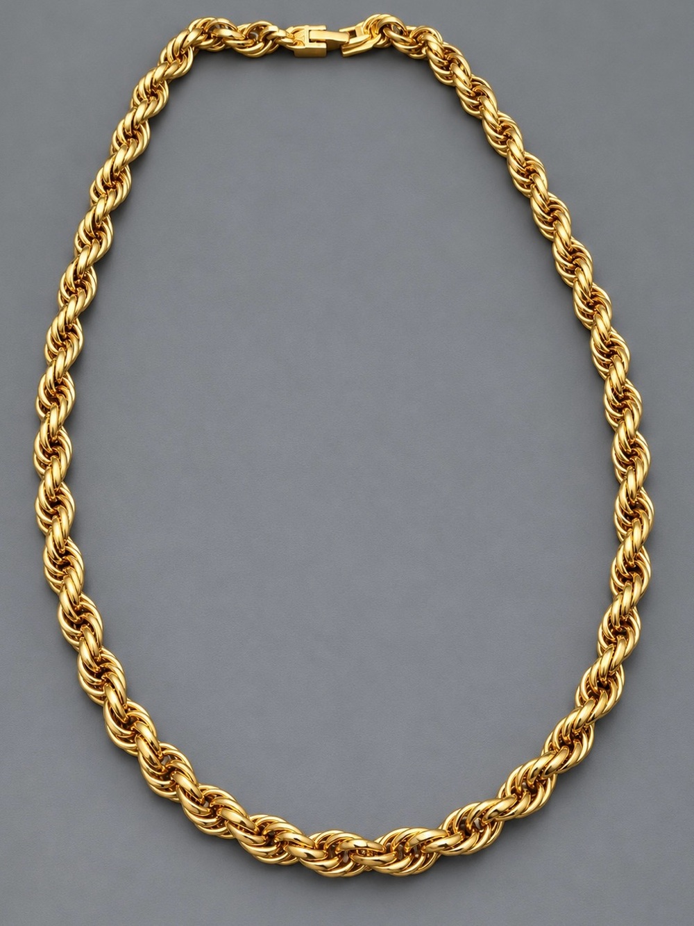 Vintage DโOrlan Gold Rope Chain Necklace
